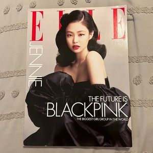 black pink magazine (ELLE)
